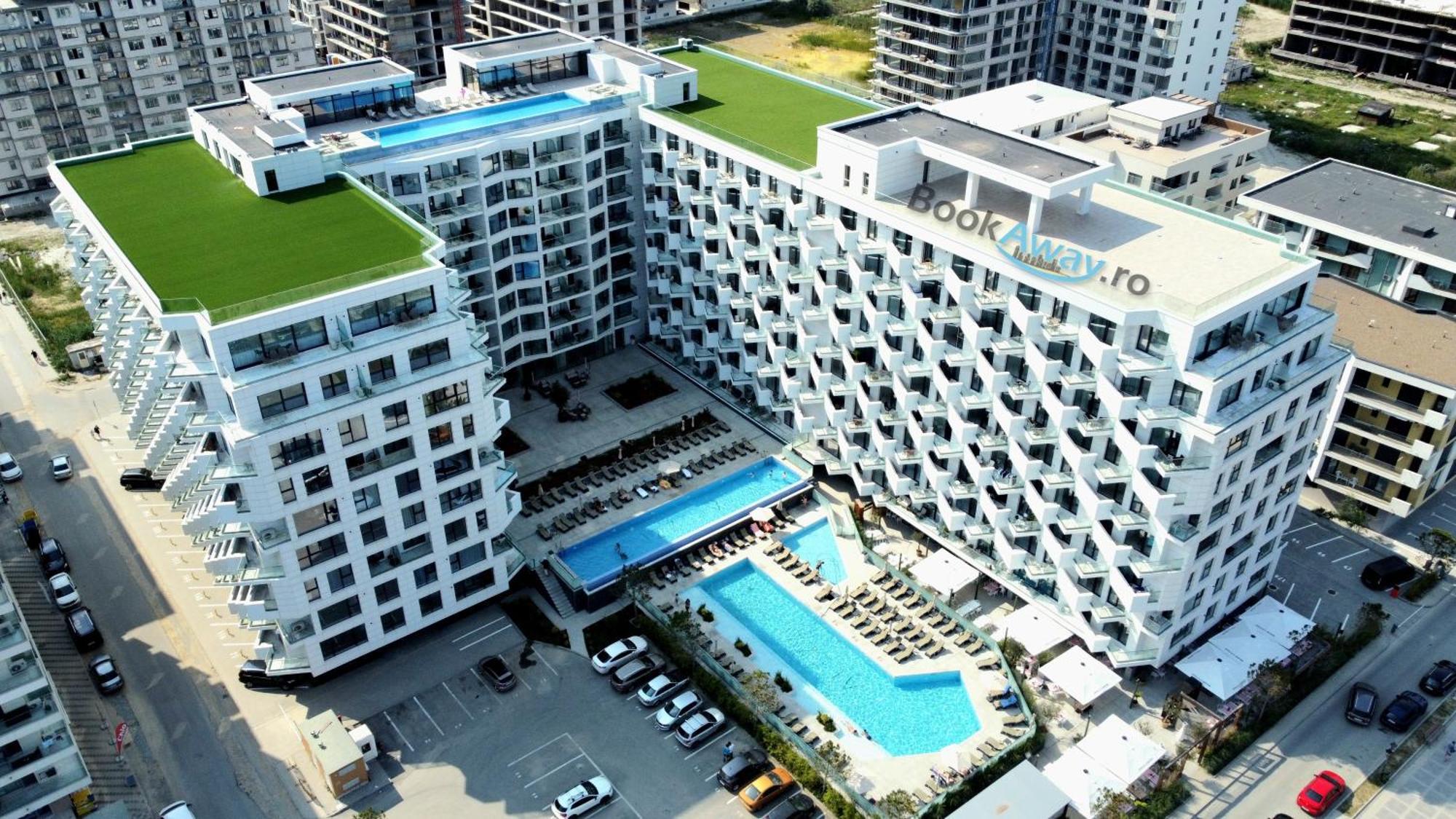 Arrogance Queen Studio - Infinity Pool & Spa Năvodari Exterior foto